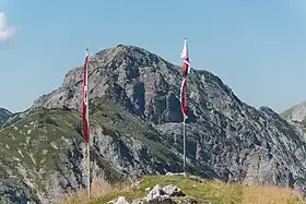 Vue du Hahnkampl du Lamsenjochhütte.