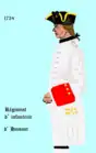 régiment de Hainault de 1734 à 1762