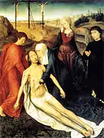 Déploration du Christ d'Hans Memling.
