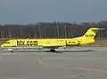 Fokker F100 à l'aéroport de Cologne-Bonn