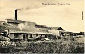 L'usine des phosphates.