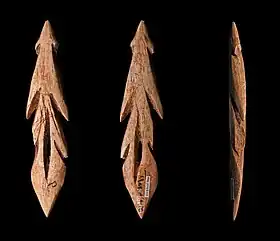 Harpon azilien.Muséum de Toulouse