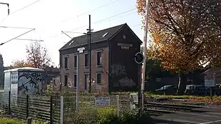 La deuxième gare d’Haubourdin, appelée « Haubourdin-Halte », actuellement à l’abandon.