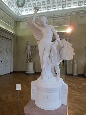 Hébé et l'Aigle de Jupiter (1857), musée des Beaux-Arts de Dijon.