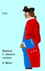 régiment d’Hemel de 1720 à 1729