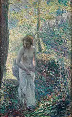 Jeune Fille dans un bois (1897), musée d'art de Ponce (Porto Rico).
