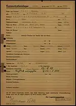 Signature de Hermann Joseph Vell