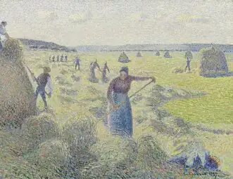 Les Foins, Eragny, 1887Musée Van-Gogh, Amsterdam