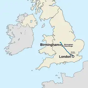 Voir la carte de la ligne.