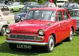 Hillman Minx Series VI: Suppression des butoirs de pare-chocs, moteur de 1&nbsp;725&nbsp;cm3
