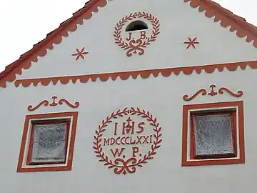 Détail de la maison.