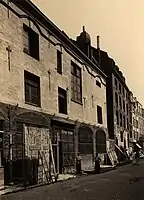 Moulin Saint-Pierre (au second plan) en 1910