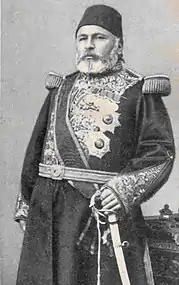 Hüseyin Avni Pacha (en), grand vizir assassiné en 1876.