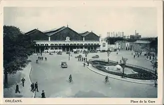 La seconde gare, dans les années 1930