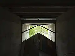 les escaliers, en proue de bateau