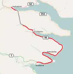 Image illustrative de l’article Route 96 (Islande)