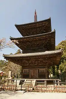 Pagode à deux étages (sanjū-no-tō) d'Ichijō-ji.