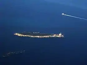 Vue aérienne de Los Ahorcados