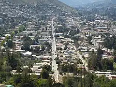 vue d'ensemble d'Illapel.