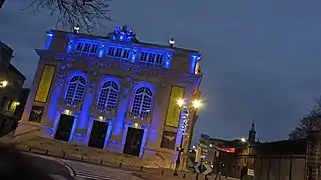 Illumination de Noël.