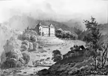 Château de La Motte-Saint-Martin (Victor Cassien, 1836)