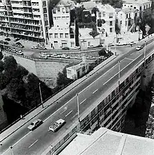 Ancienne photographie de l'immeuble-pont.