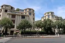 Les immeubles Walter, des années 1930.