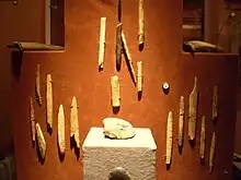 Objets du paléolithique trouvés dans la région du Iénisseï