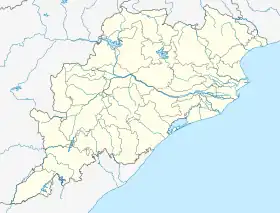 Voir sur la carte administrative de l'Odisha