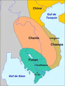 Péninsule indochinoise vers 450