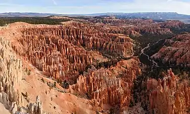 Inspiration Point, dans le parc national de Bryce Canyon.