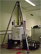 1er jour : installation et mise en équilibre de l'aimant.