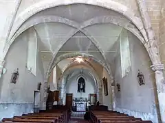 Intérieur de l'église.