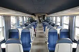 Intérieur d'une Z 9600 rénovée