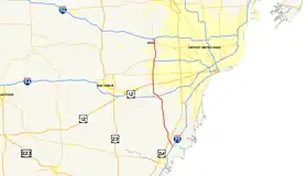 Image illustrative de l’article Interstate 275 (Michigan)