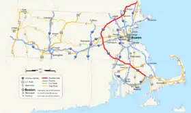 Image illustrative de l’article Interstate 495 (Massachusetts)