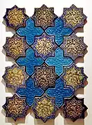 Kashan, Iran, fin XIIIe siècle. Musée des arts appliqués (Francfort)