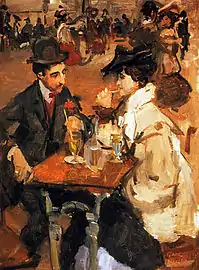 Le Moulin de la galette, vers 1905