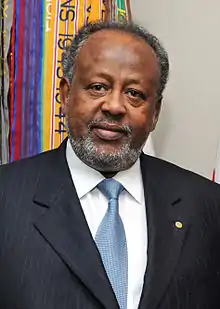 DjiboutiIsmaïl Omar Guelleh, président