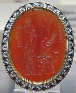 Copie du cabinet des médailles, fin du XVe siècle (monture du XVIIe siècle).