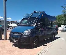 Iveco de la Brigade d'intervention