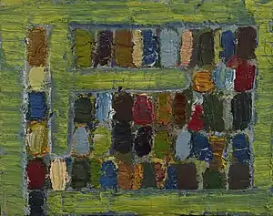 "Composition" Jean-Michel Coulon, 1970s.