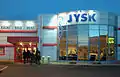 Magasin Jysk en Suède.