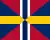 Drapeau des Royaumes Unis de Suède et de Norvège