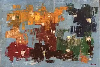 Golfe-Juan (1960). (53 × 77 cm)