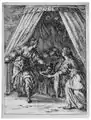 Jacques Callot, Judith à la tête d'Holopherne, XVIIe&nbsp;siècle.