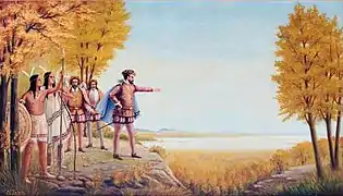 Jacques Cartier sur le mont Royal