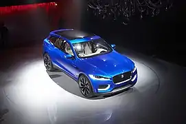 Jaguar C-X17 Concept au Salon de Francfort 2013.