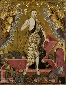 Resurrección de Cristo, 1361-1362, de Jaume Serra.