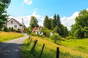 Maisons à Jakubovice.